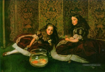 heures de loisirs préraphaélite John Everett Millais Peinture à l'huile